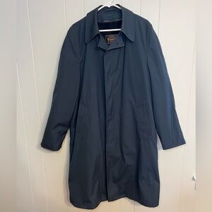 botany 500 lined‎ trenchcoat size 40 Long